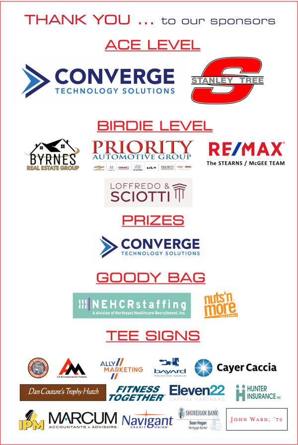 Thank You to Our Sponsors